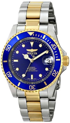 Invicta Men's 8928OB Pro Diver 23k Gold-Plated and Stainless Steel Two-Tone Automatic Watch