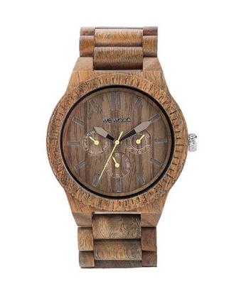 WeWood Men's Kappa Army Wooden Watch